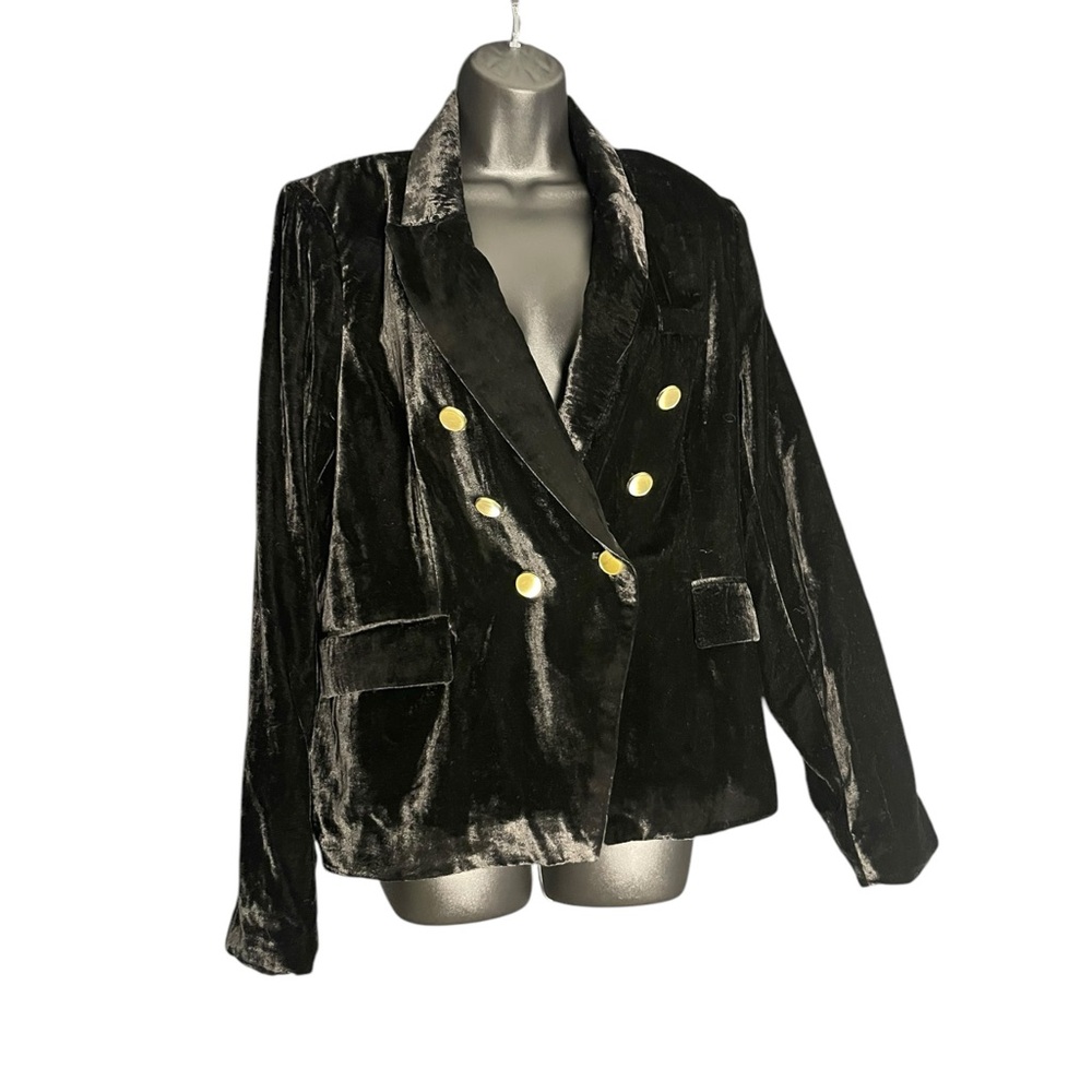 House of Harlow Velvet Blazer